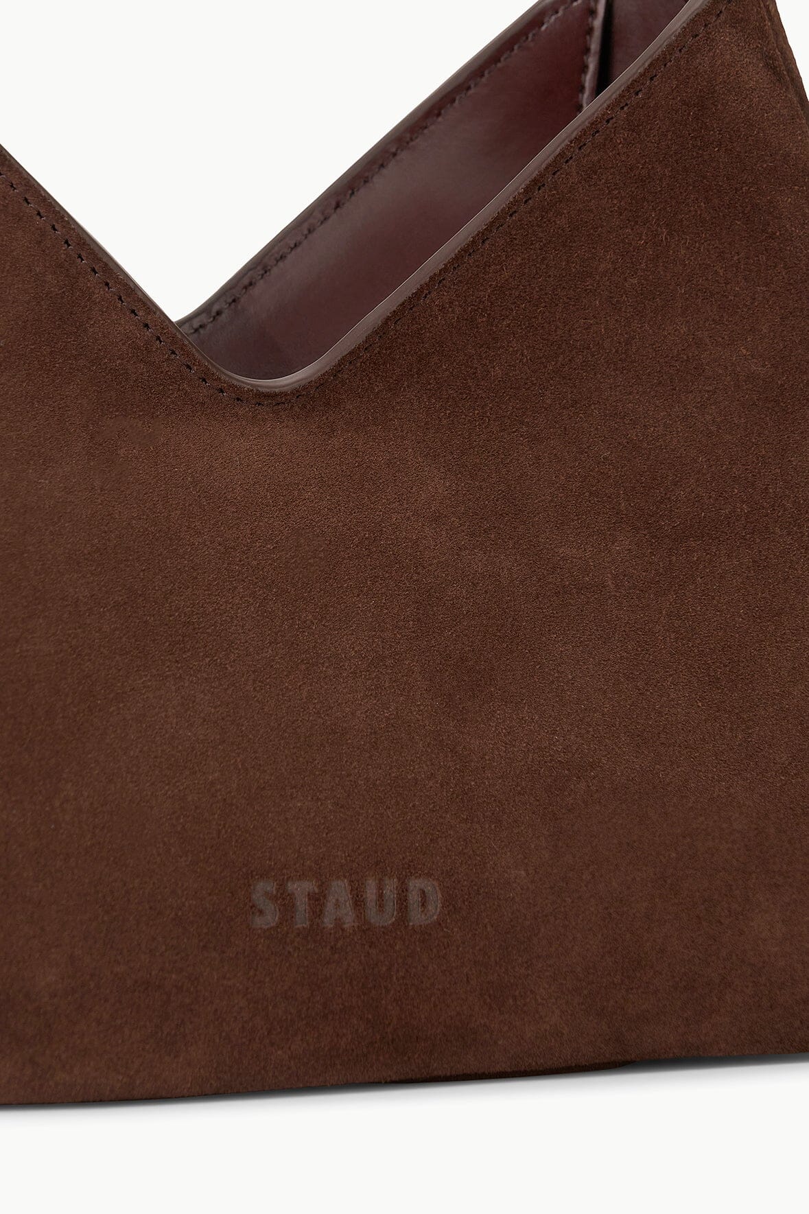 STAUD Handbags Valerie Shoulder Bag Mahogany