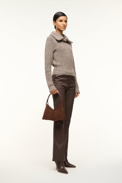 STAUD Handbags Valerie Shoulder Bag Mahogany