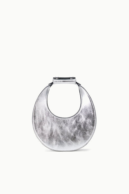 STAUD Handbags Good Night Moon Bag Silver