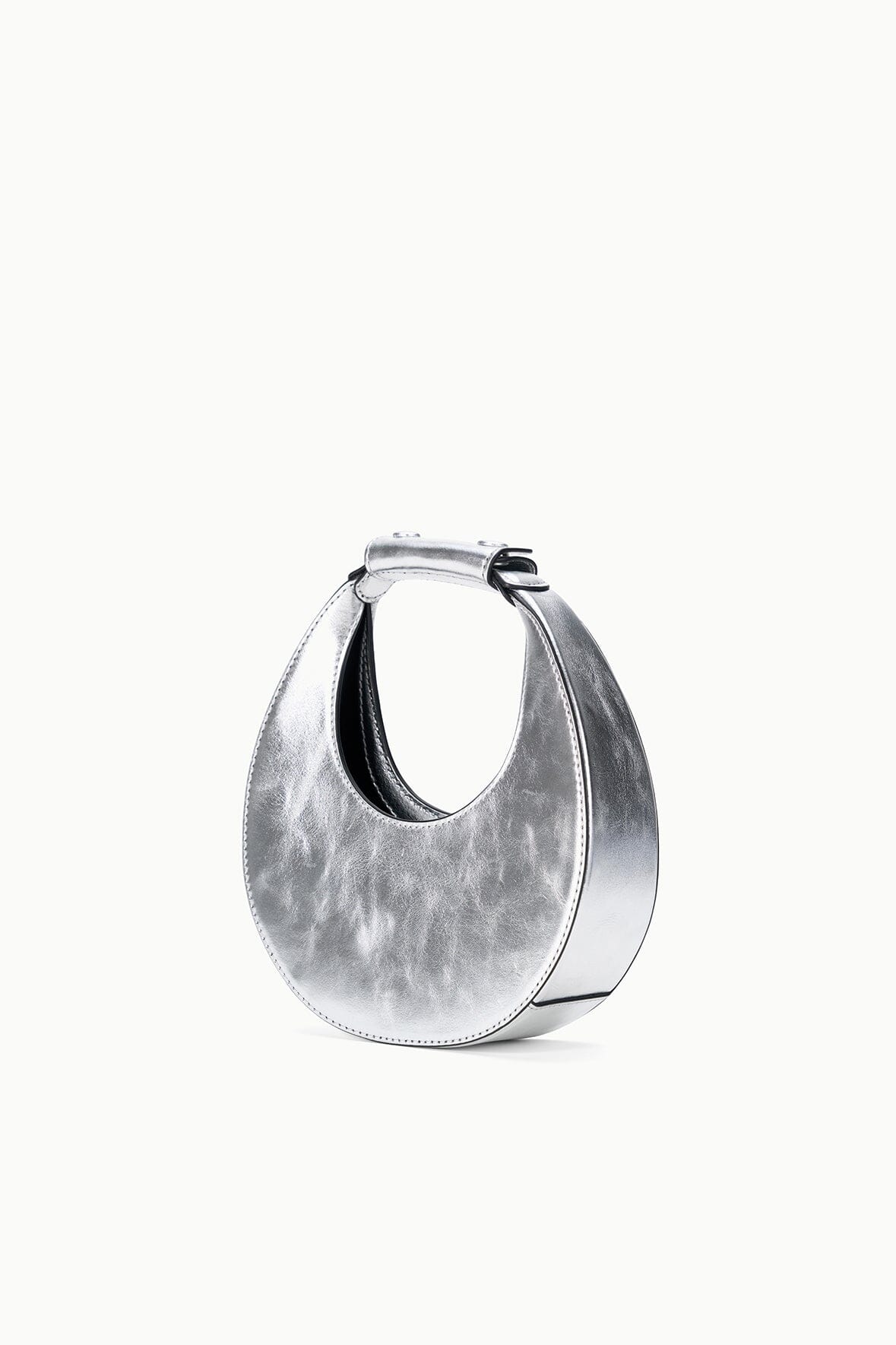 STAUD Handbags Good Night Moon Bag Silver