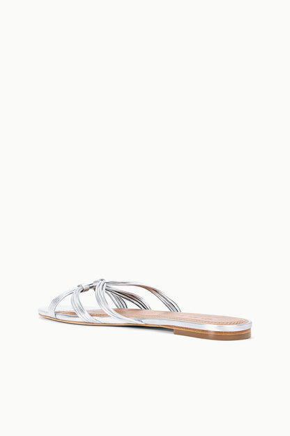 STAUD Shoes Carrie Sandal Silver