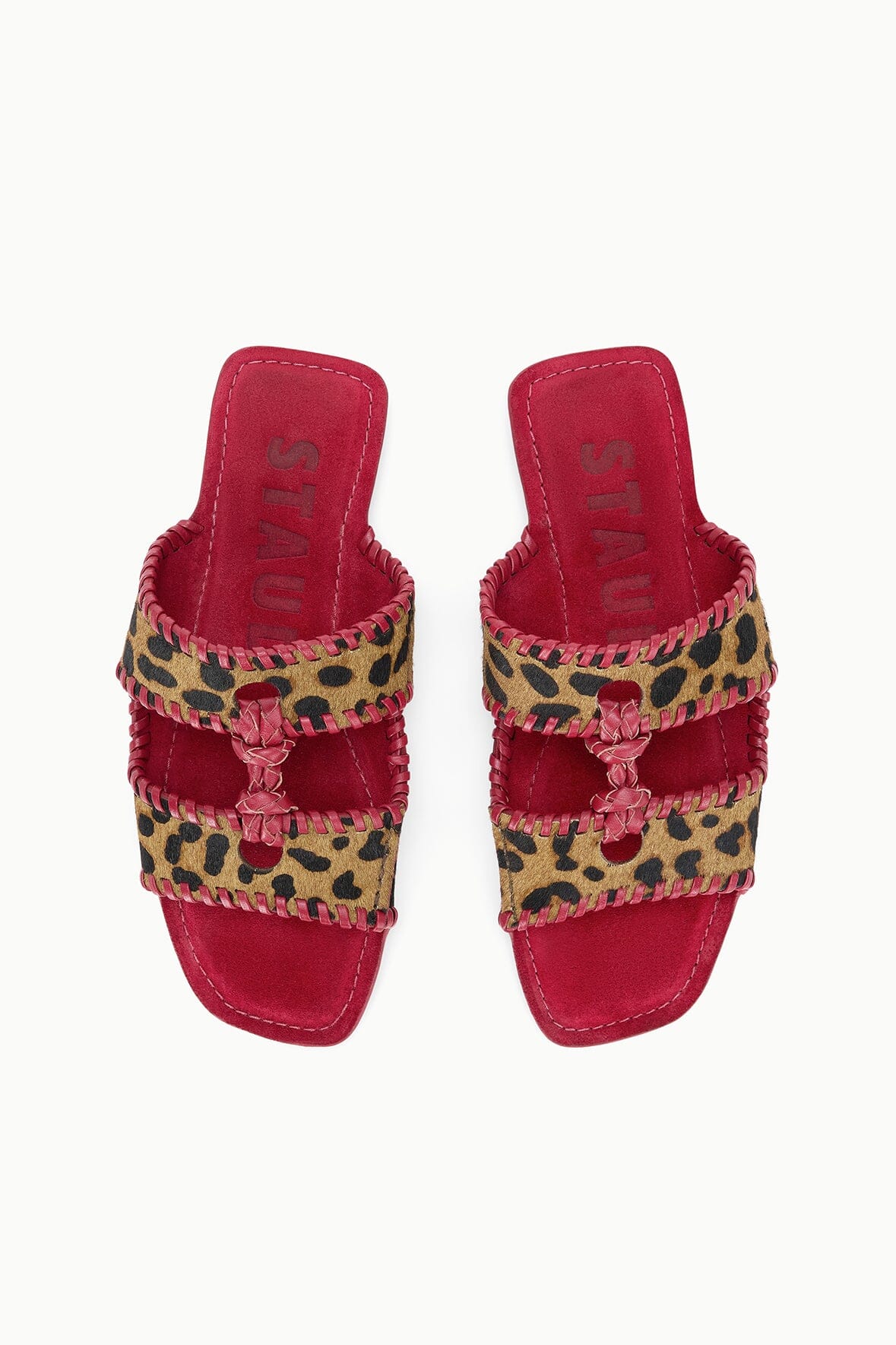 STAUD Shoes Mara Sandal Cheetah
