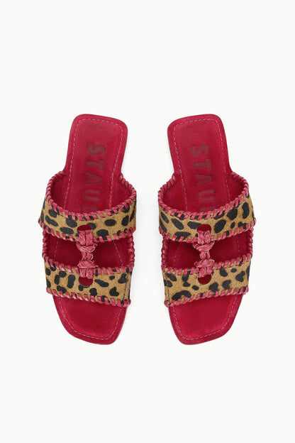 STAUD Shoes Mara Sandal Cheetah