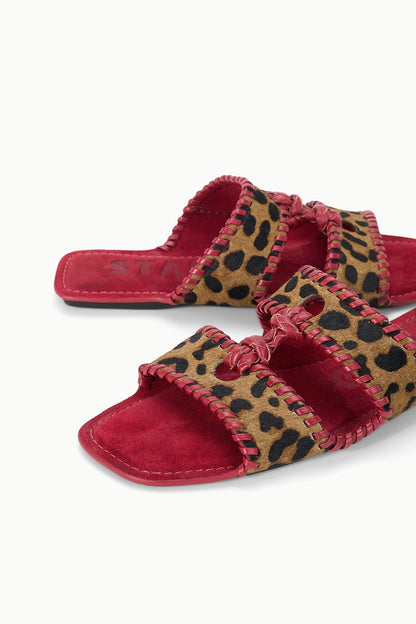 STAUD Shoes Mara Sandal Cheetah