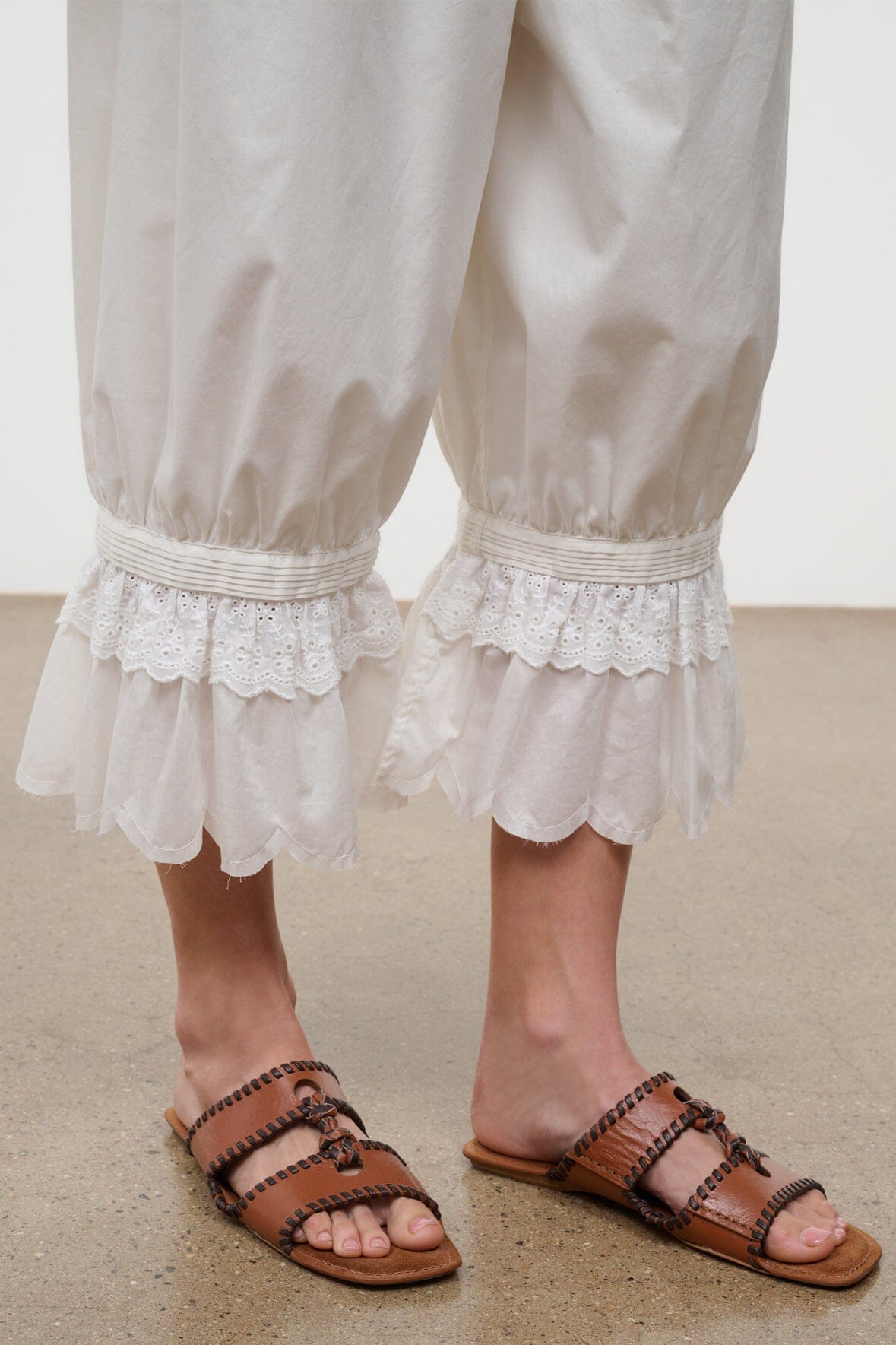 STAUD Shoes Mara Sandal Tabac