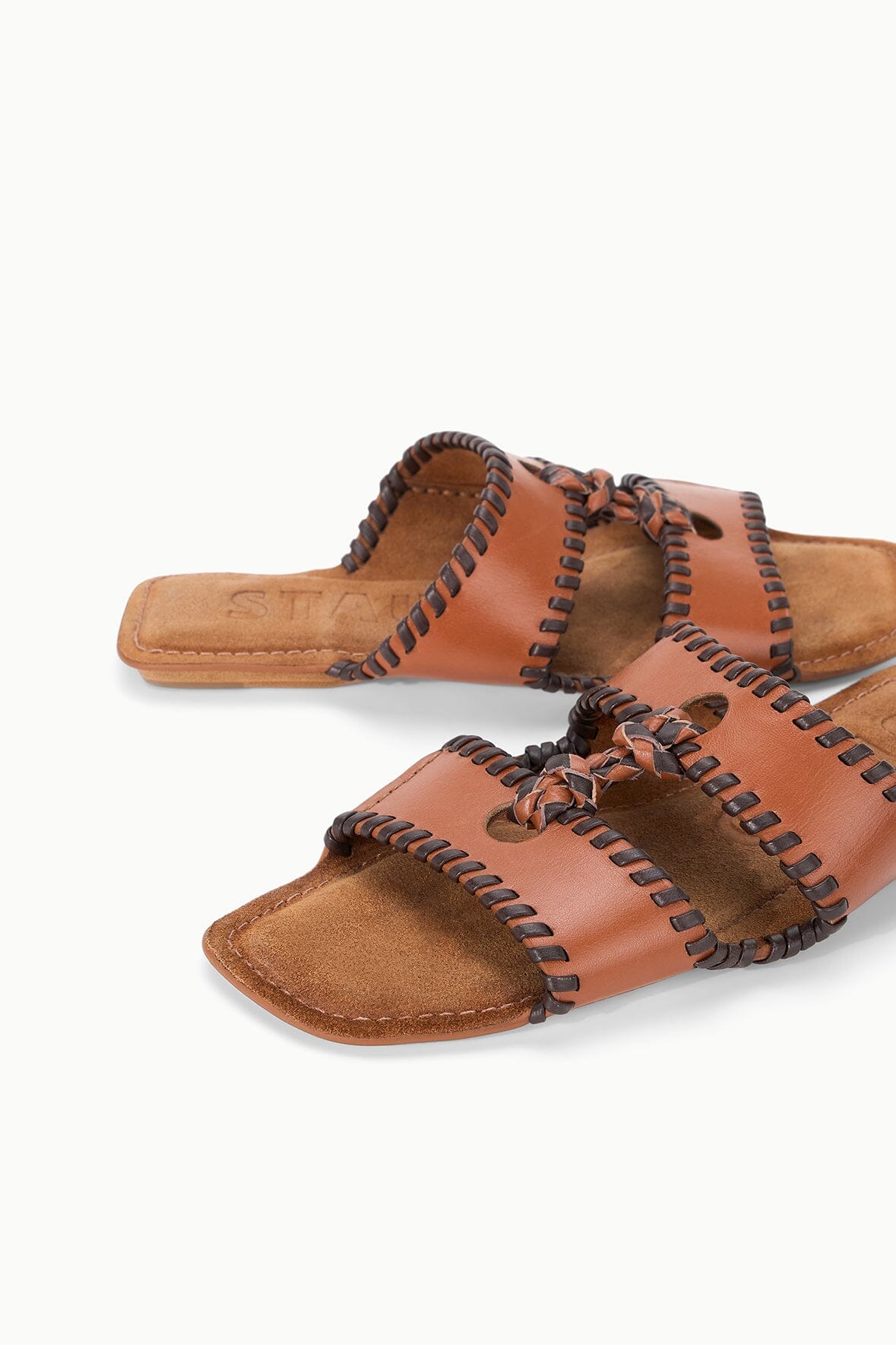 STAUD Shoes Mara Sandal Tabac