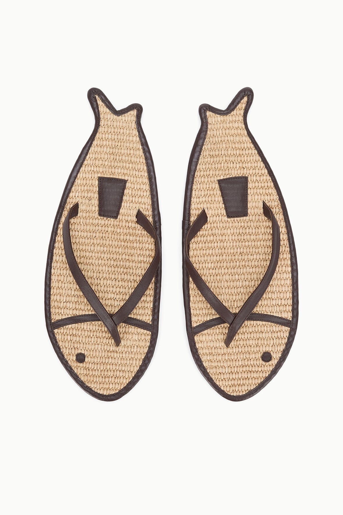 STAUD Shoes Fish Flop Natural