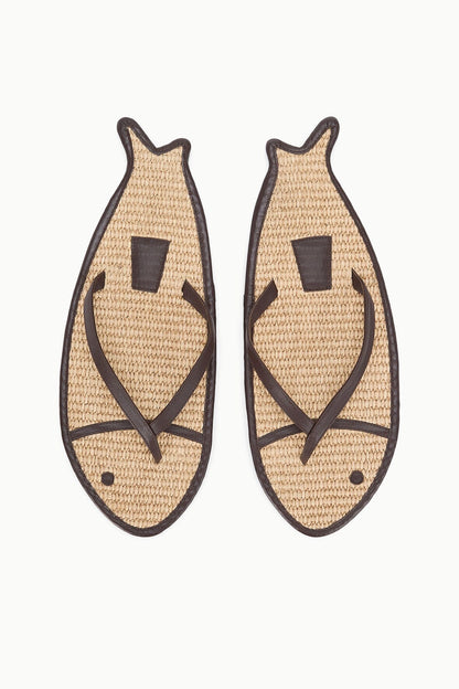 STAUD Shoes Fish Flop Natural