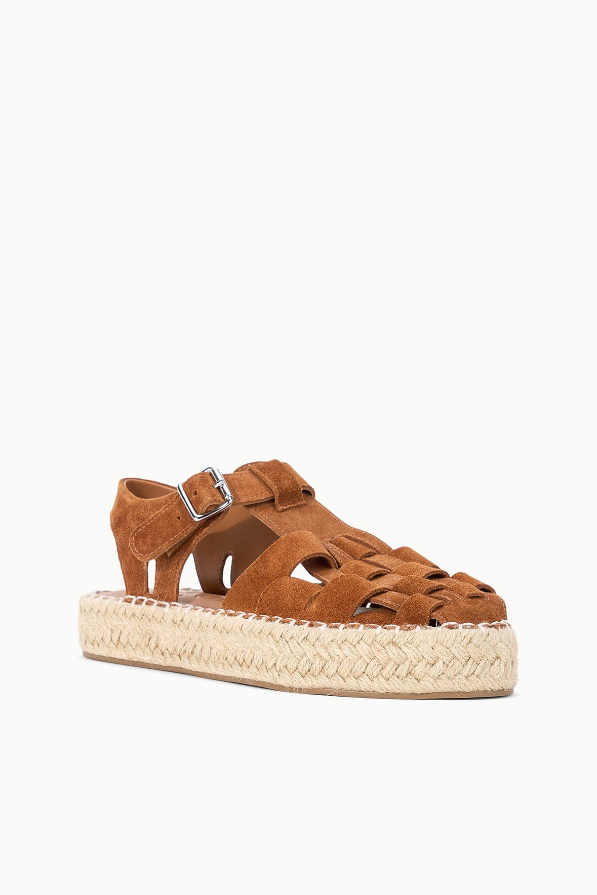 STAUD Shoes Hemingway Fisherman Sandal Tabac