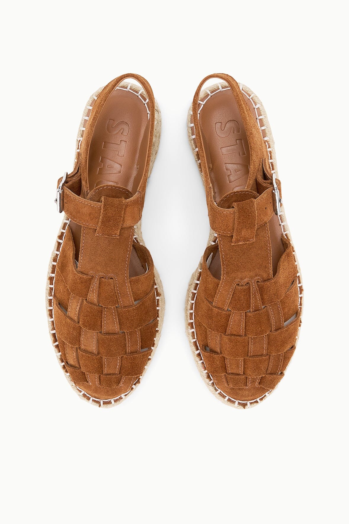 STAUD Shoes Hemingway Fisherman Sandal Tabac