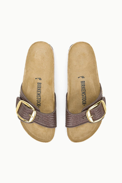 STAUD Shoes Birkenstock Madrid Big Buckle Raffia Carafe - Staud