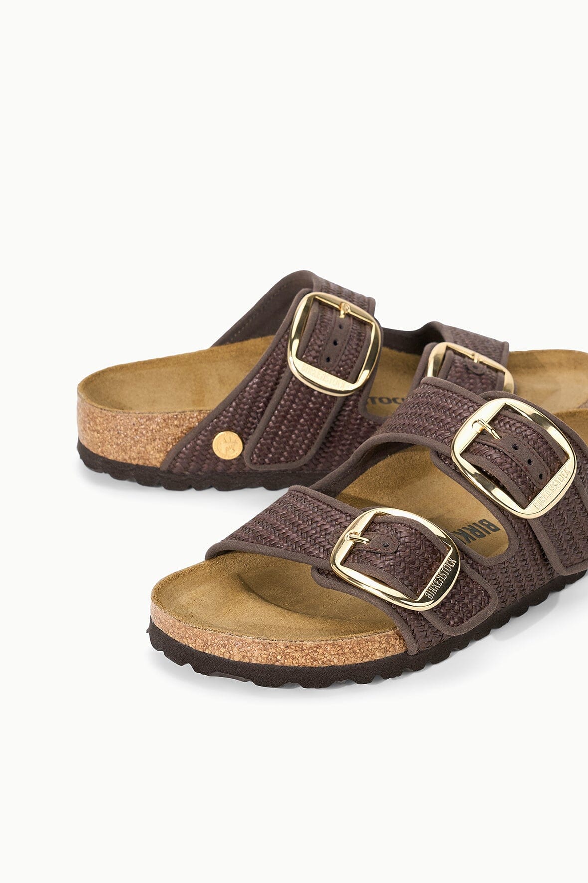 STAUD Shoes Birkenstock Arizona Big Buckle Raffia Carafe - Staud