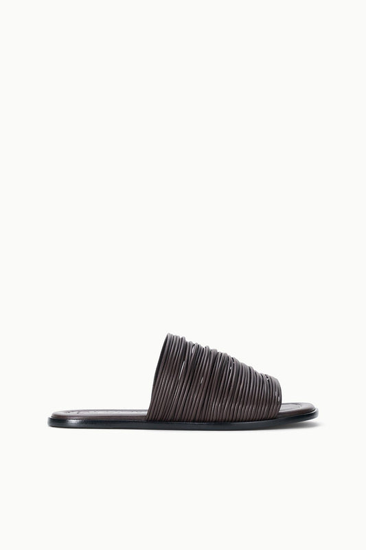 STAUD Shoes Alessandra Flat Espresso