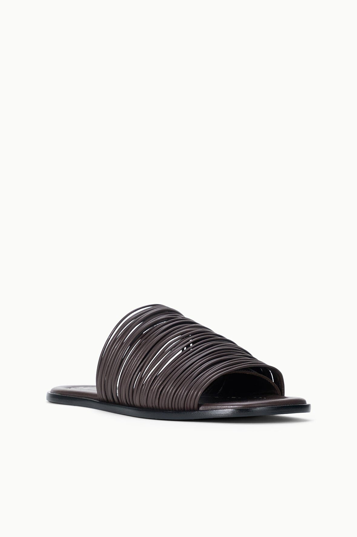 STAUD Shoes Alessandra Flat Espresso