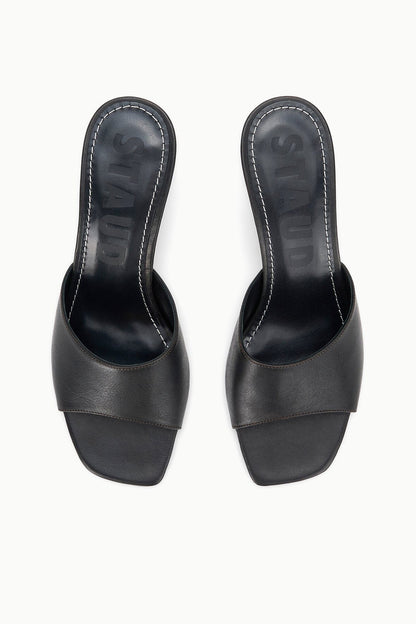 STAUD Shoes Bea Mule Espresso Distressed