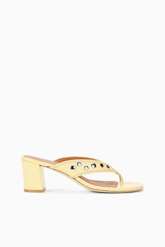 STAUD Shoes Nova Thong Heel Butter Studs