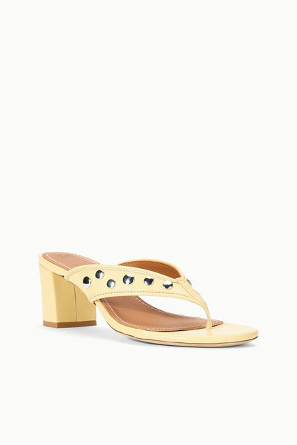 STAUD Shoes Nova Thong Heel Butter Studs