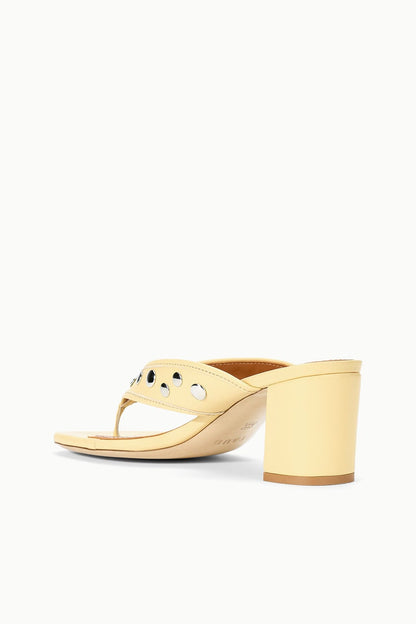 STAUD Shoes Nova Thong Heel Butter Studs