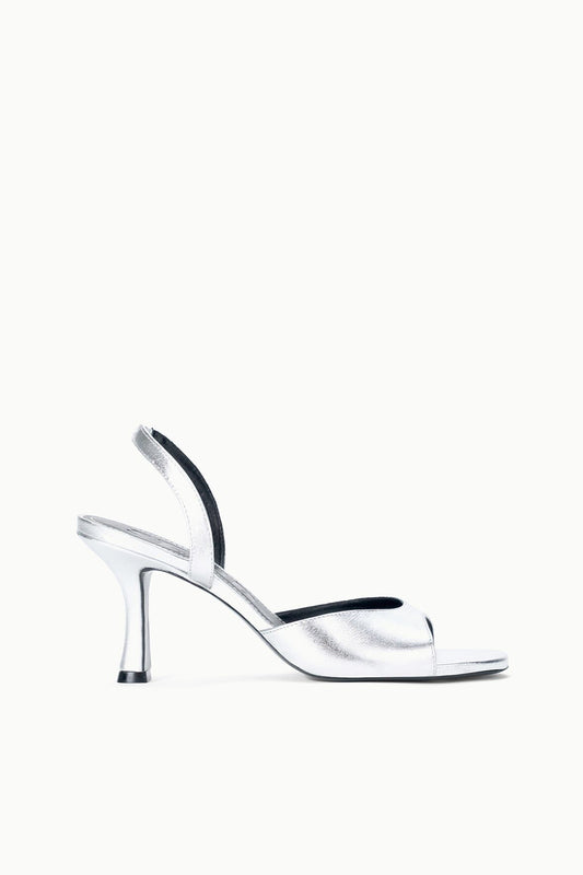 STAUD Shoes Brigitte Heel Silver