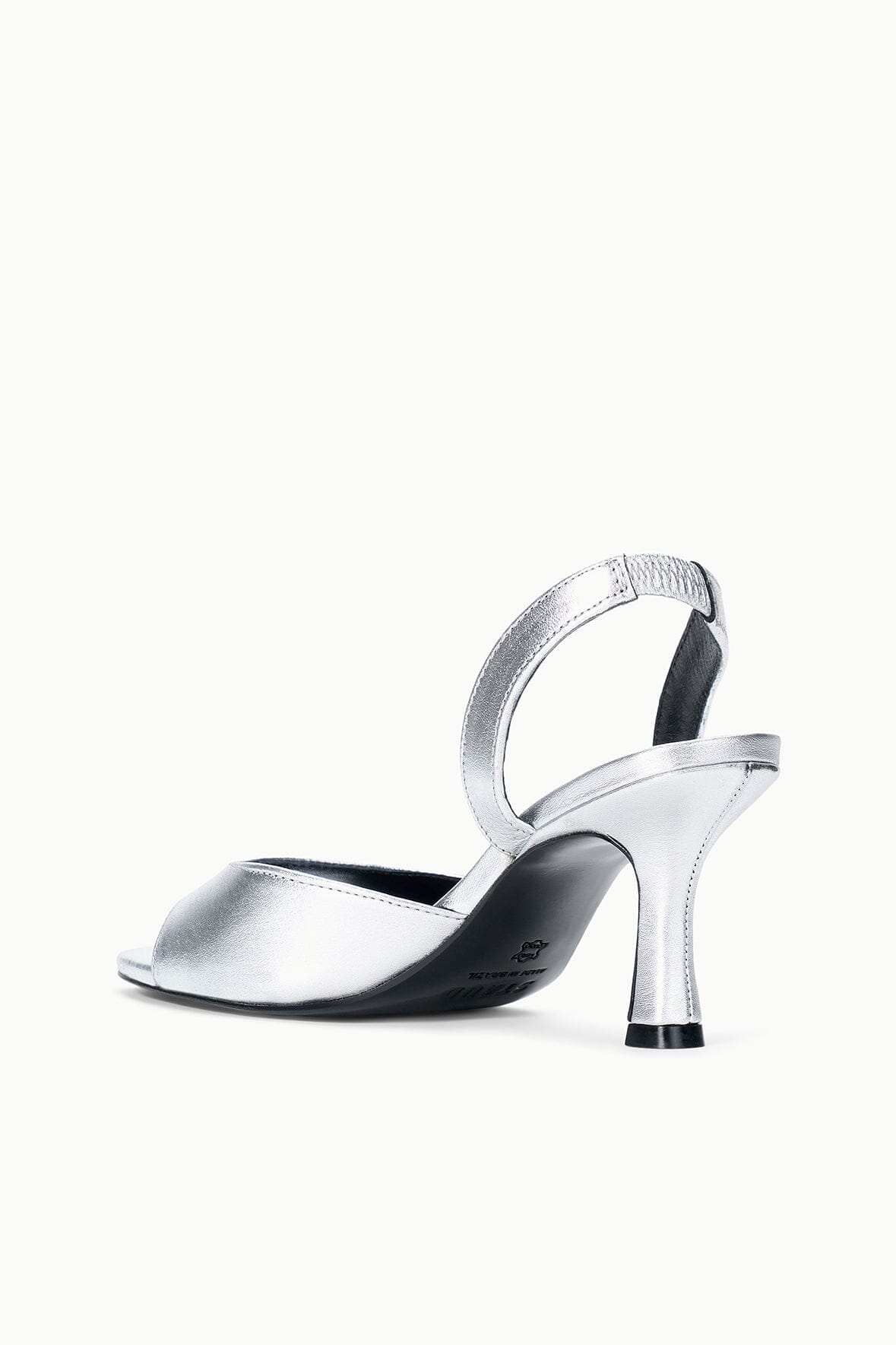 STAUD Shoes Brigitte Heel Silver