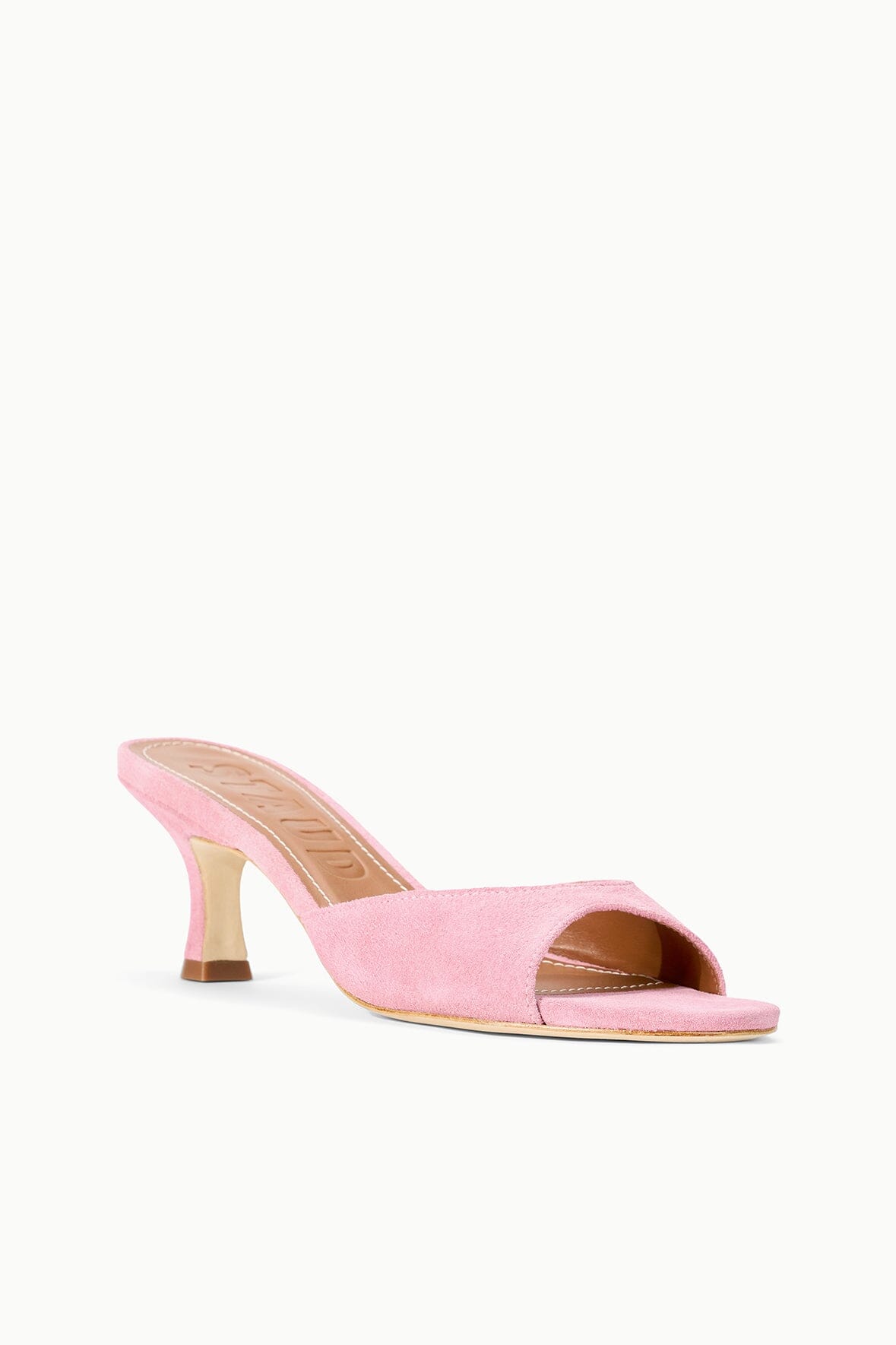 STAUD Shoes Brigitte Suede Mule Orchid