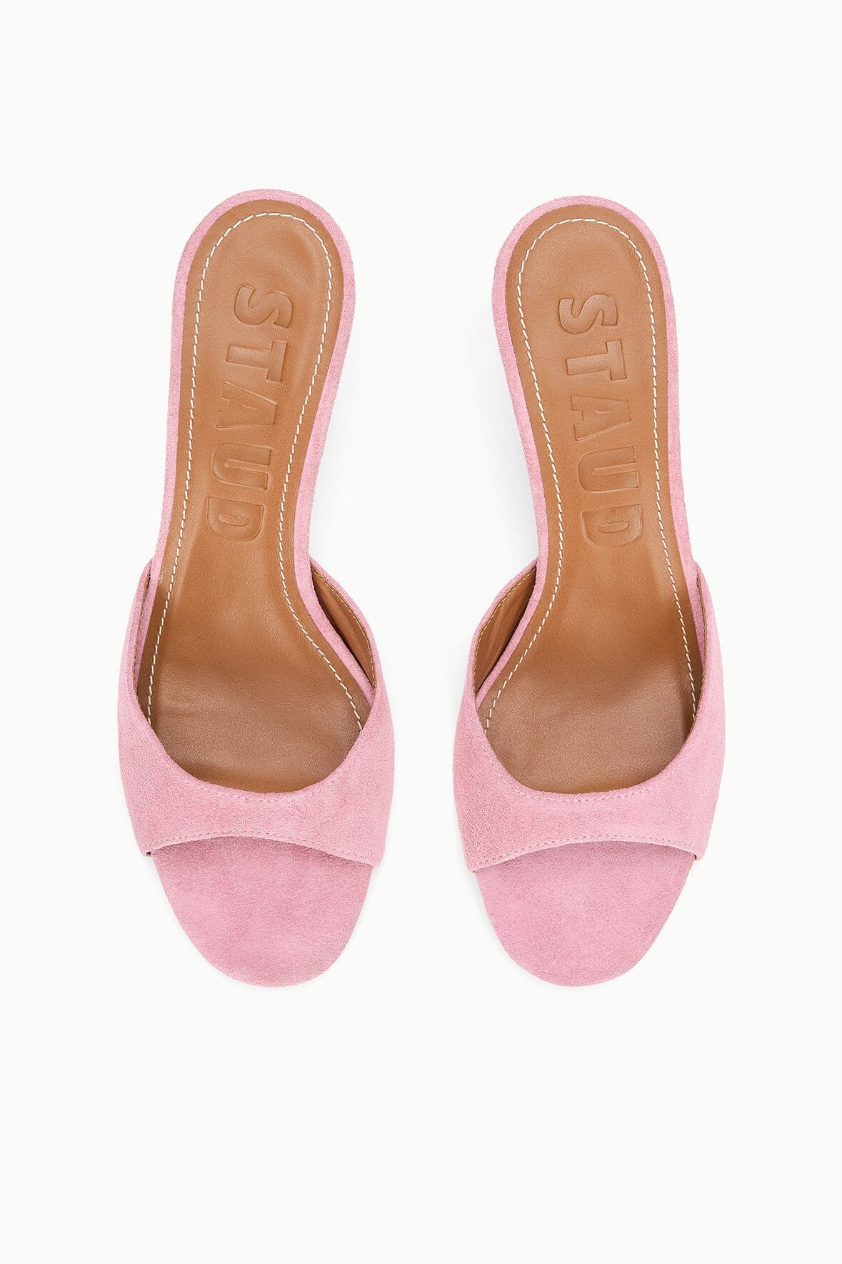 STAUD Shoes Brigitte Suede Mule Orchid