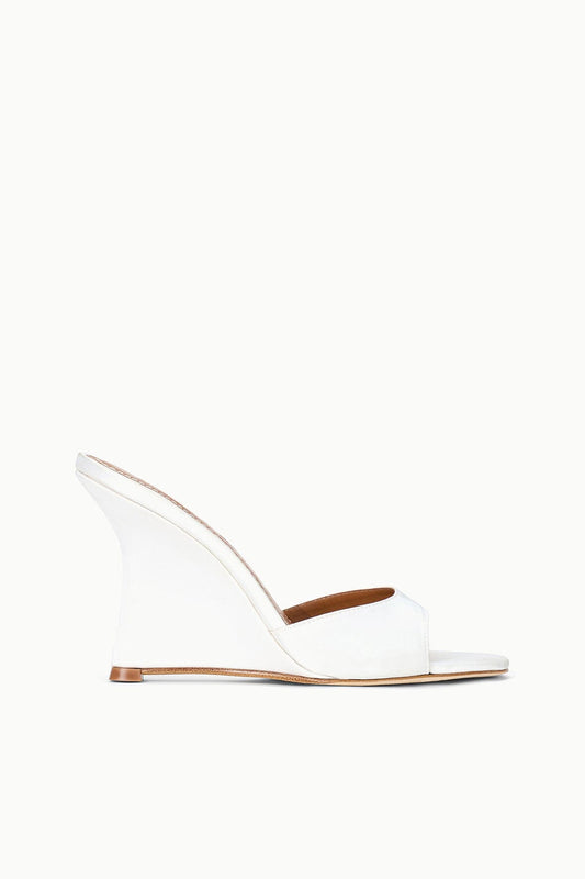 STAUD Shoes Brigitte High Wedge Ivory