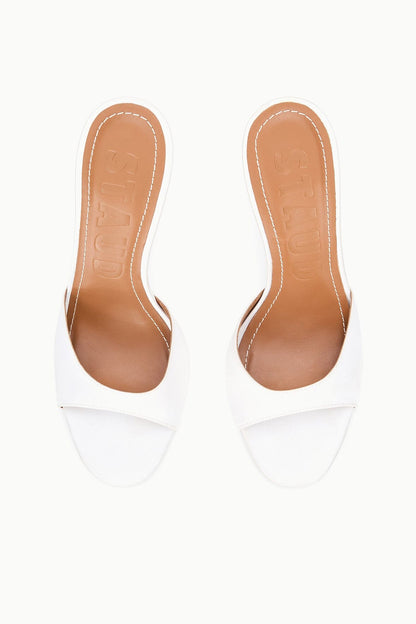 STAUD Shoes Brigitte High Wedge Ivory