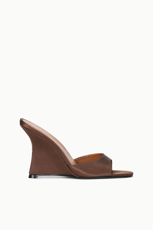 STAUD Shoes Brigitte High Wedge Espresso