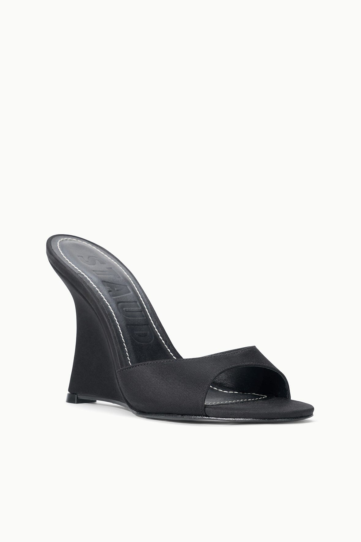 STAUD Shoes Brigitte High Wedge Black