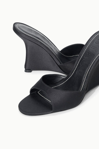 STAUD Shoes Brigitte High Wedge Black
