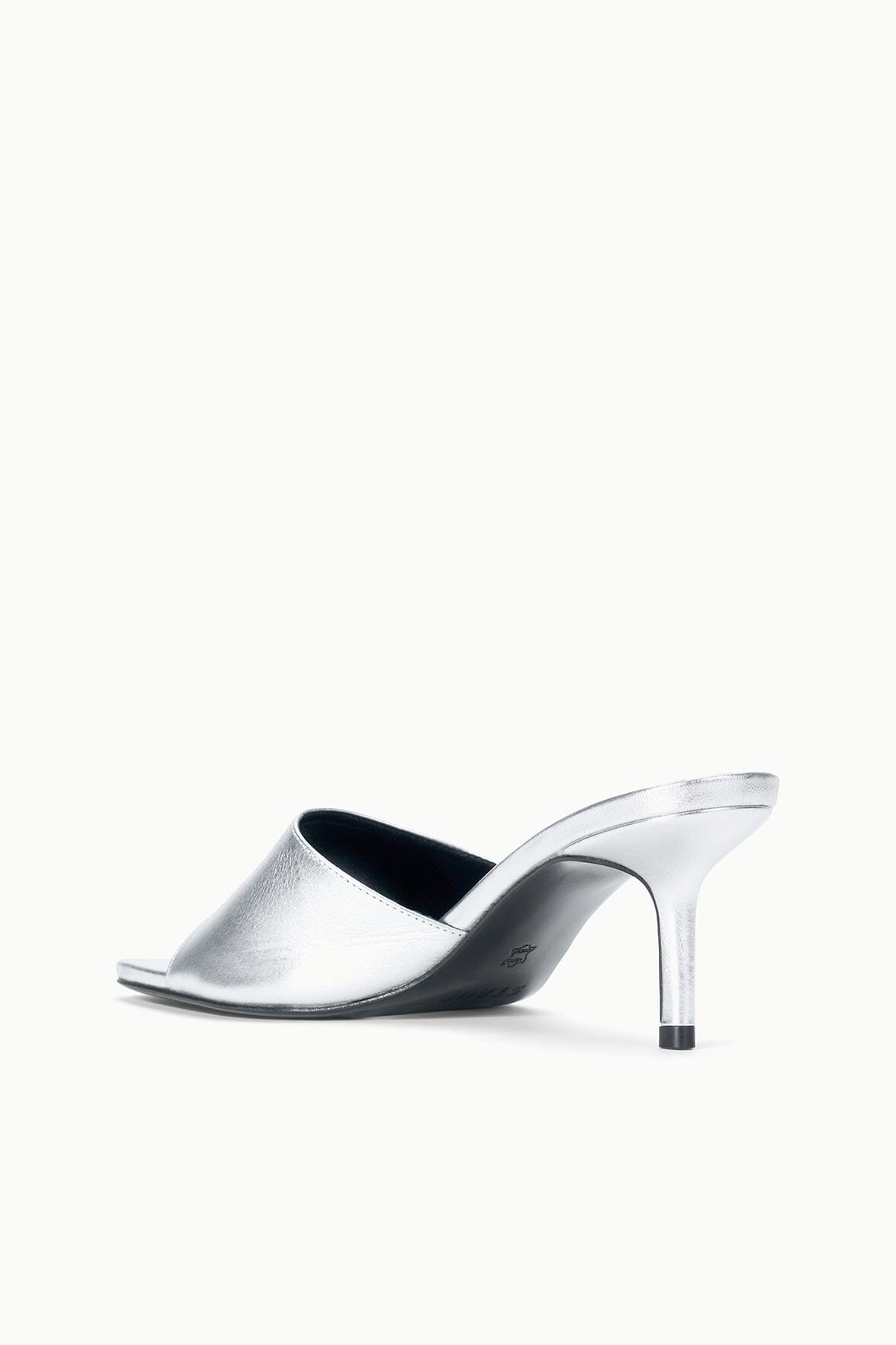 STAUD Shoes Bea Mule Silver