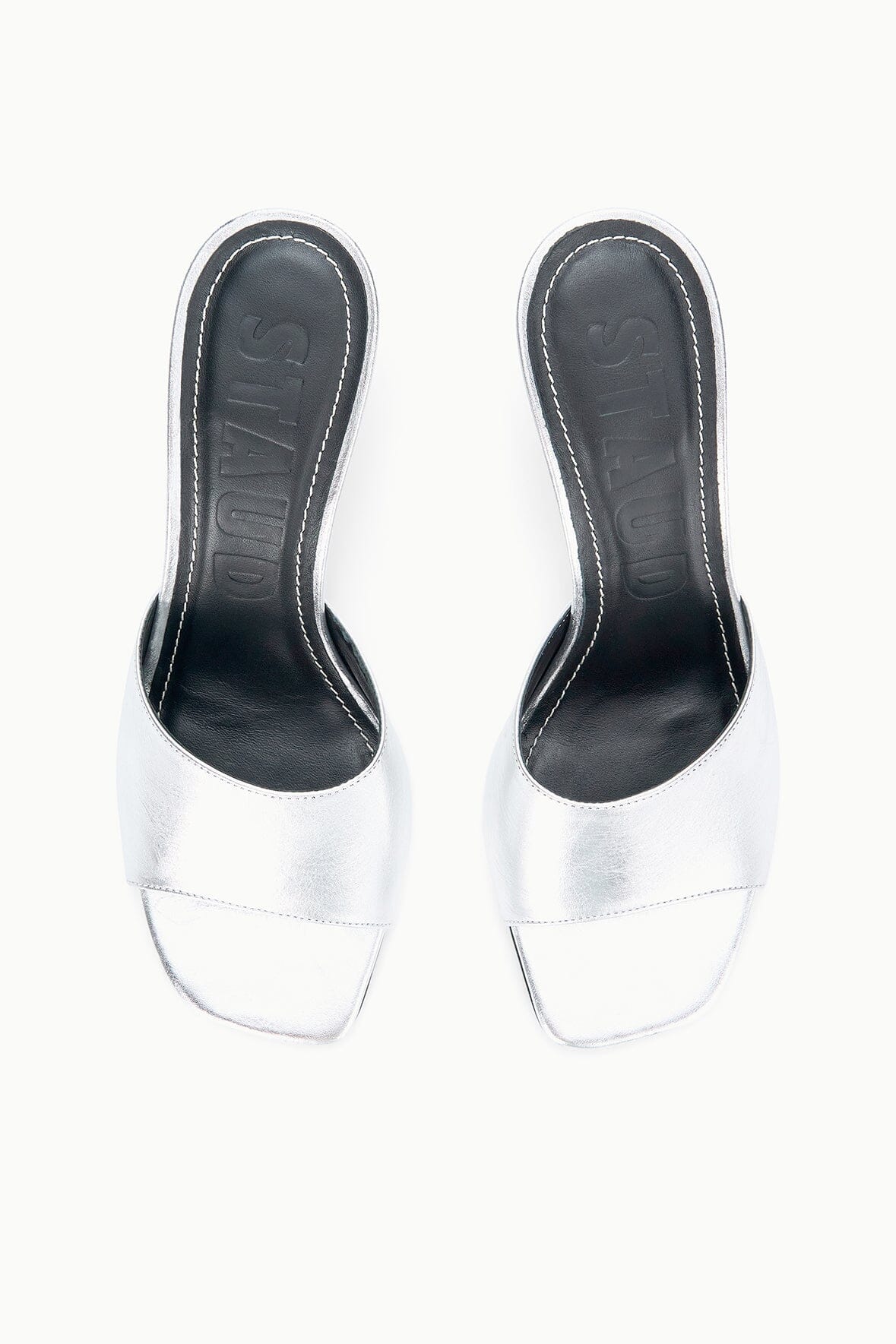 STAUD Shoes Bea Mule Silver
