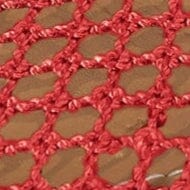 STAUD Shoes Alba Ballet Flat Red Netting