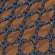 STAUD Shoes Alba Ballet Flat Navy Netting