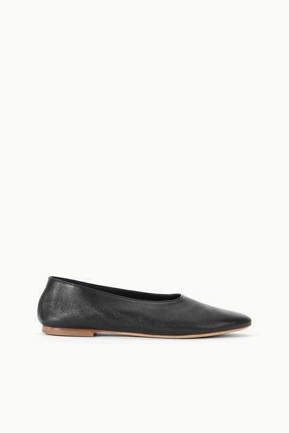 STAUD Shoes Alba Ballet Flat Black