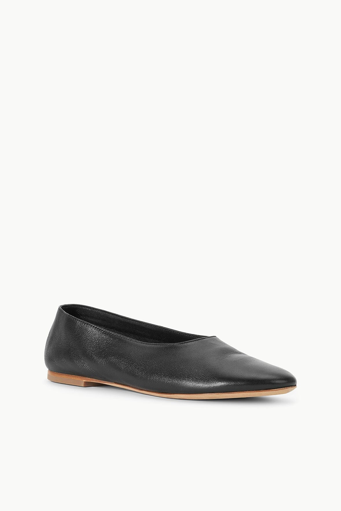 STAUD Shoes Alba Ballet Flat Black