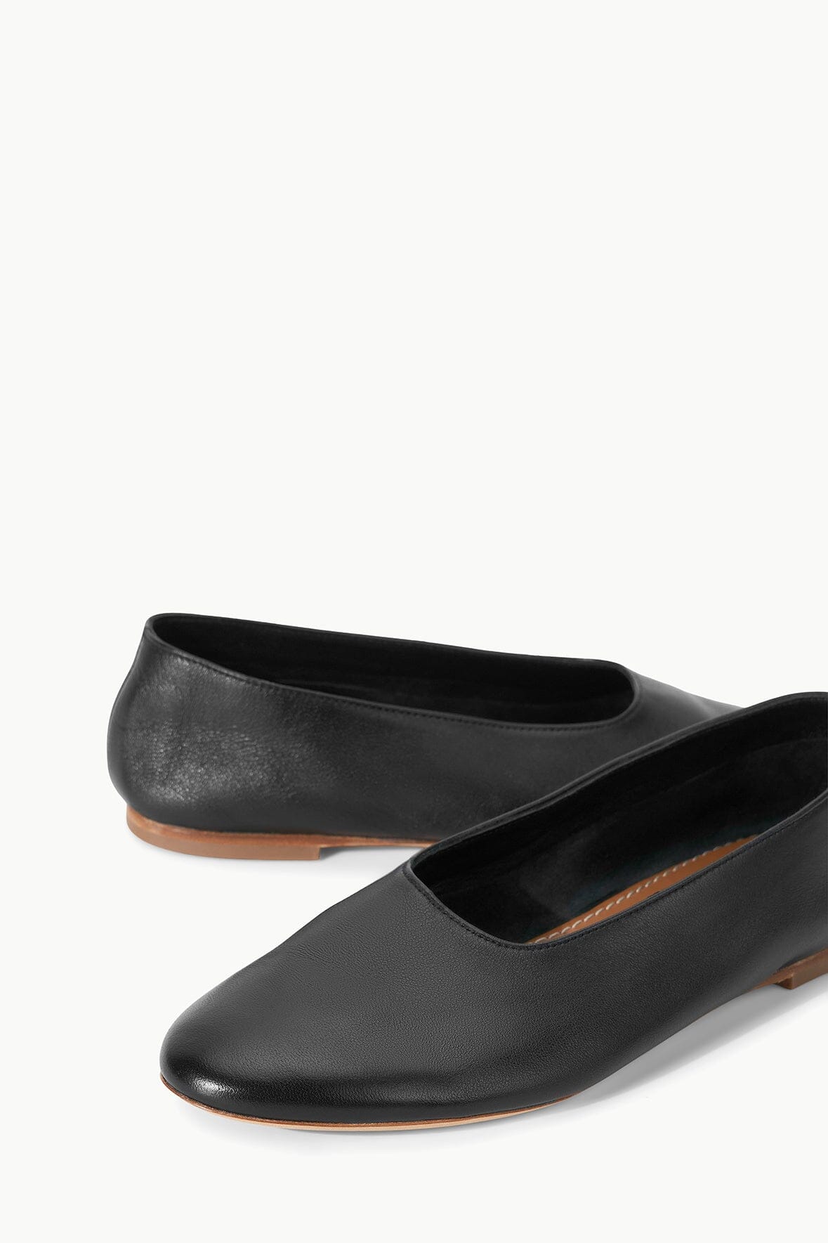 STAUD Shoes Alba Ballet Flat Black