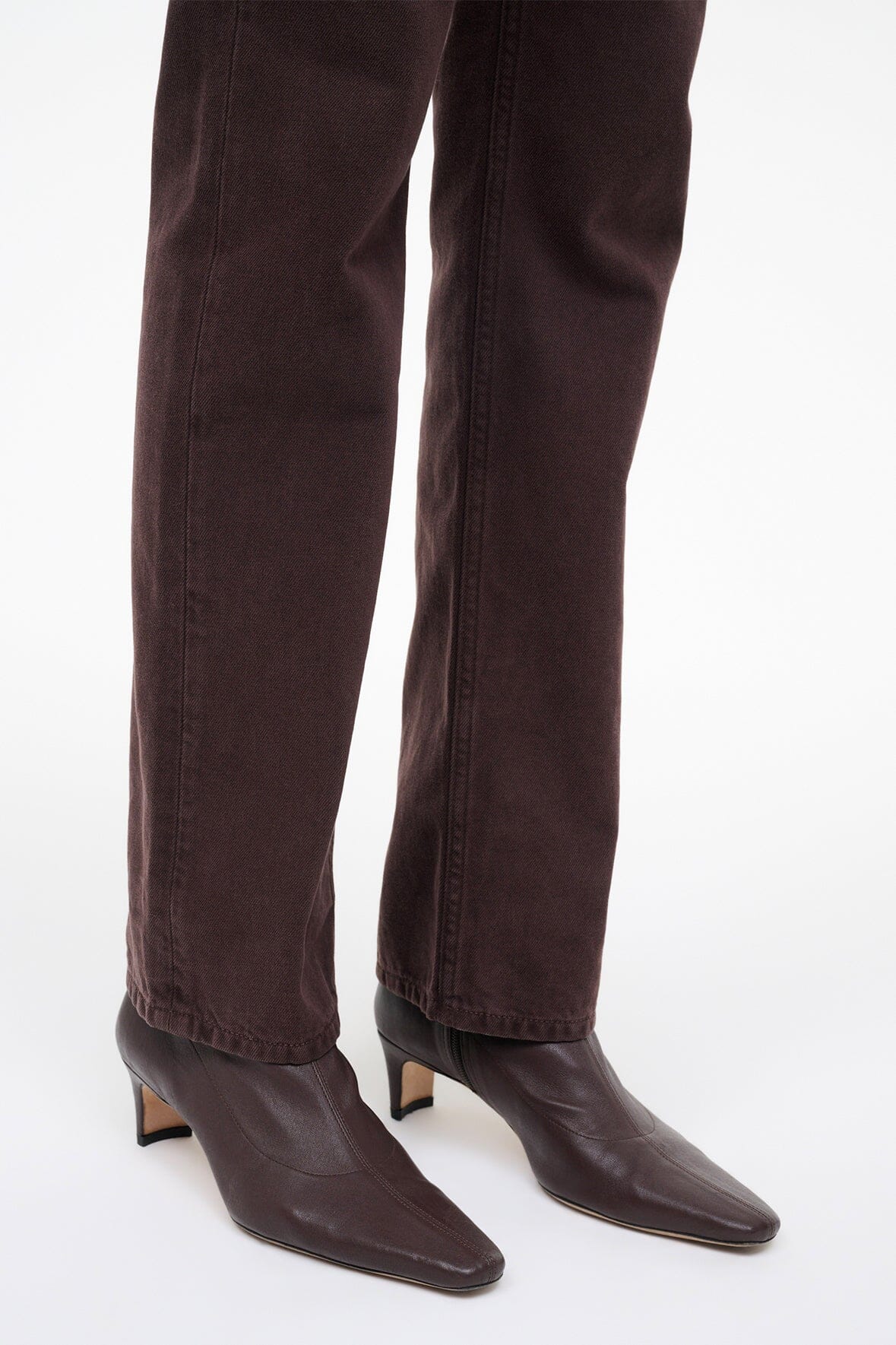 STAUD Shoes Wally Sock Ankle Boot Espresso