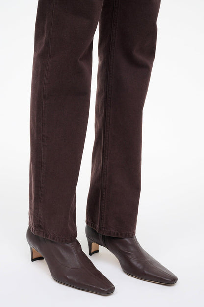 STAUD Shoes Wally Sock Ankle Boot Espresso