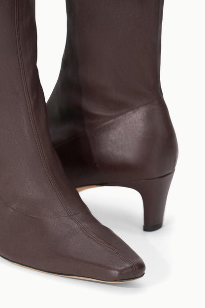 STAUD Shoes Wally Sock Ankle Boot Espresso