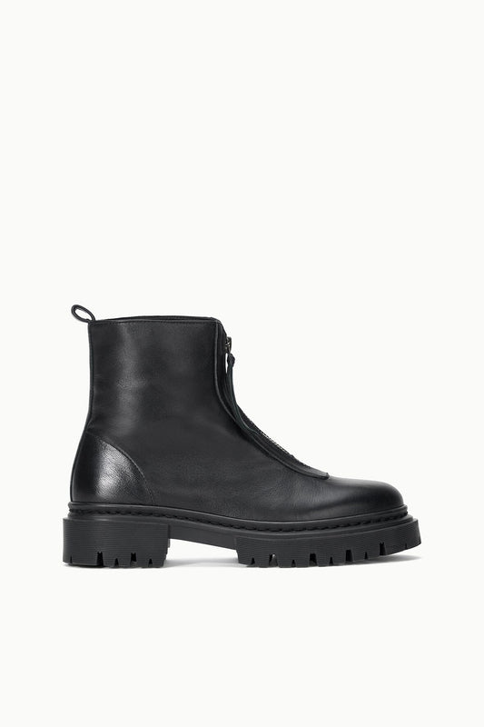 STAUD Shoes Miles Zip Ankle Boot Black