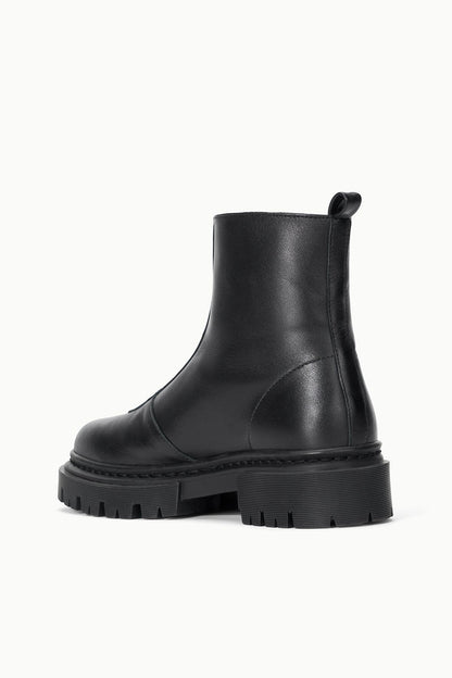 STAUD Shoes Miles Zip Ankle Boot Black