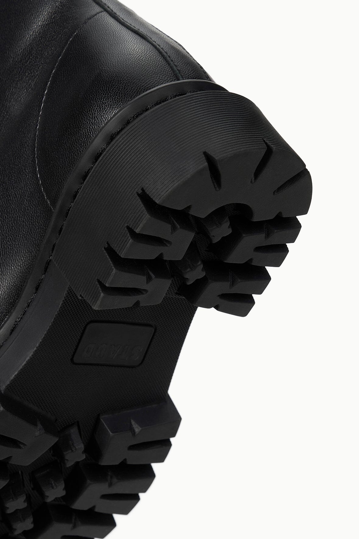 STAUD Shoes Miles Zip Ankle Boot Black