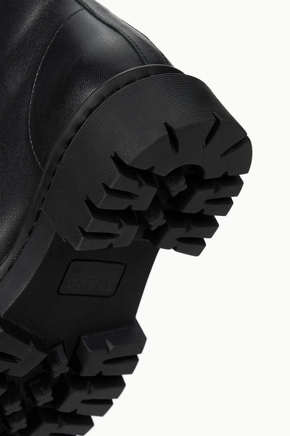 STAUD Shoes Miles Zip Ankle Boot Black