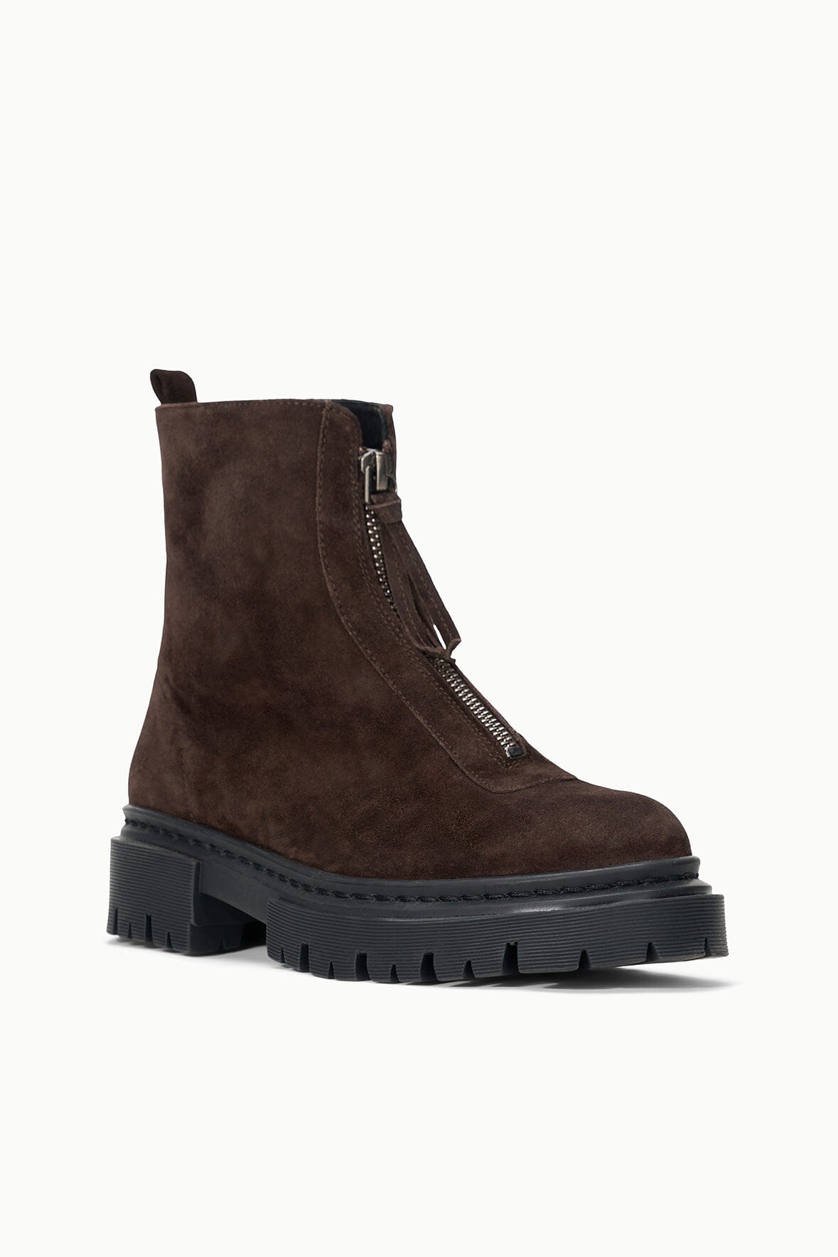 STAUD Shoes Miles Zip Ankle Boot Espresso