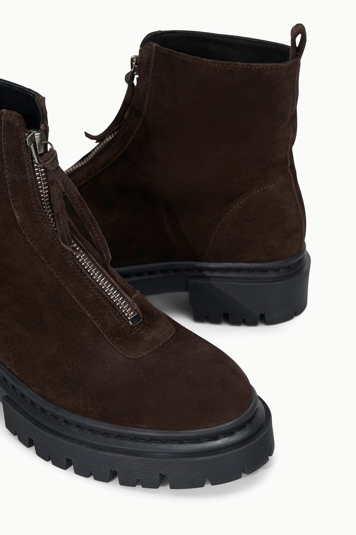 STAUD Shoes Miles Zip Ankle Boot Espresso