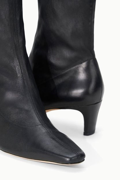 STAUD Shoes Wally Sock Ankle Boot Black