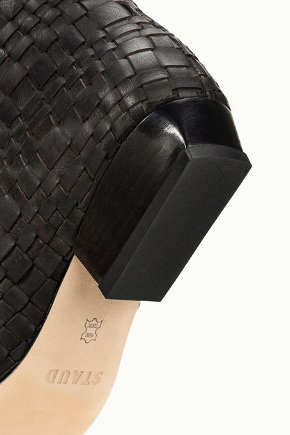 STAUD Shoes Wally Flat Boot Espresso Woven