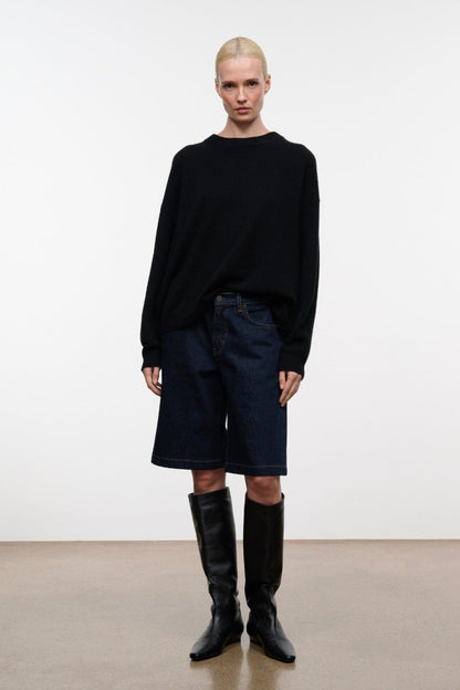 STAUD Shoes Wally Flat Boot Black